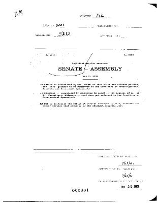 NYS Bill and Veto Jackets: 2001, Chapter 112