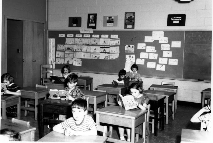 Education. Elementary School Classroom