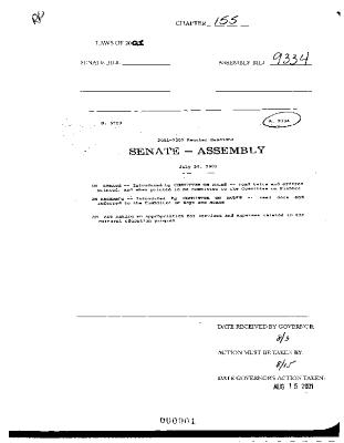 NYS Bill and Veto Jackets: 2001, Chapter 155