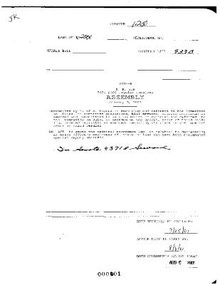 NYS Bill and Veto Jackets: 2001, Chapter 120