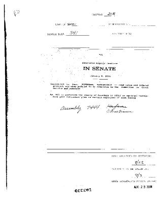NYS Bill and Veto Jackets: 2001, Chapter 208