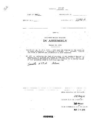 NYS Bill and Veto Jackets: 2001, Chapter 198