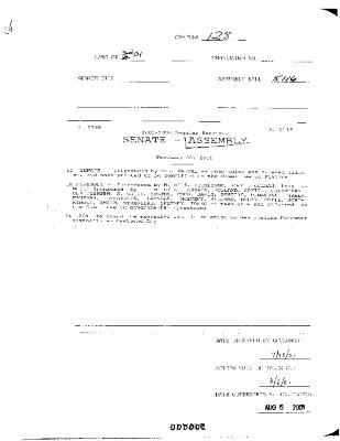 NYS Bill and Veto Jackets: 2001, Chapter 128