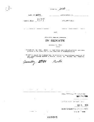 NYS Bill and Veto Jackets: 2001, Chapter 250