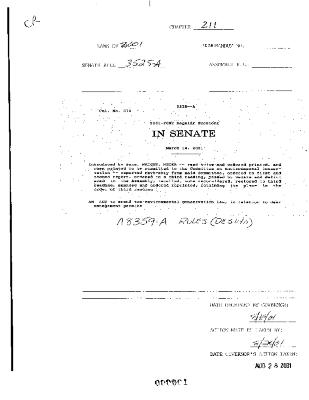 NYS Bill and Veto Jackets: 2001, Chapter 211