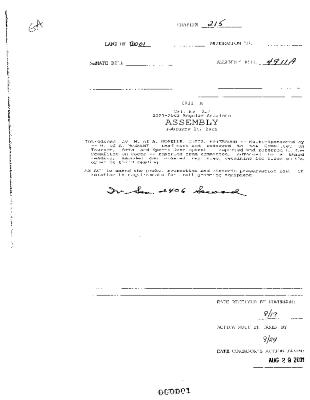 NYS Bill and Veto Jackets: 2001, Chapter 215