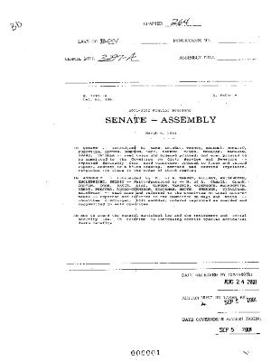 NYS Bill and Veto Jackets: 2001, Chapter 264