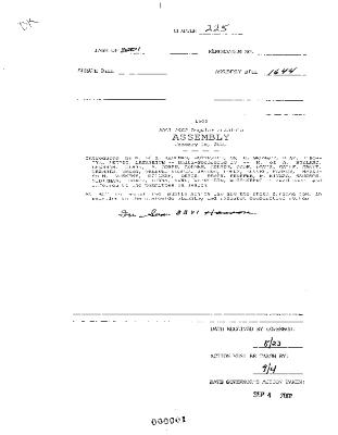 NYS Bill and Veto Jackets: 2001, Chapter 225