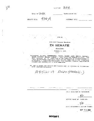 NYS Bill and Veto Jackets: 2001, Chapter 304