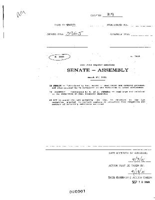 NYS Bill and Veto Jackets: 2001, Chapter 319
