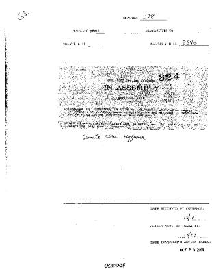 NYS Bill and Veto Jackets: 2001, Chapter 378