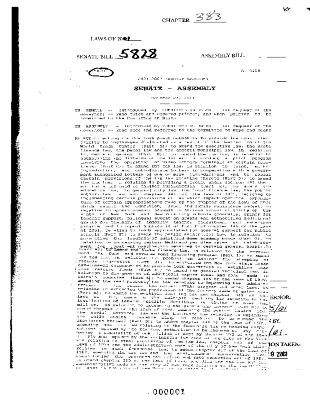NYS Bill and Veto Jackets: 2001, Chapter 383