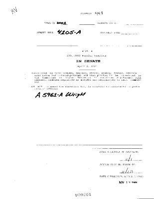 NYS Bill and Veto Jackets: 2001, Chapter 448