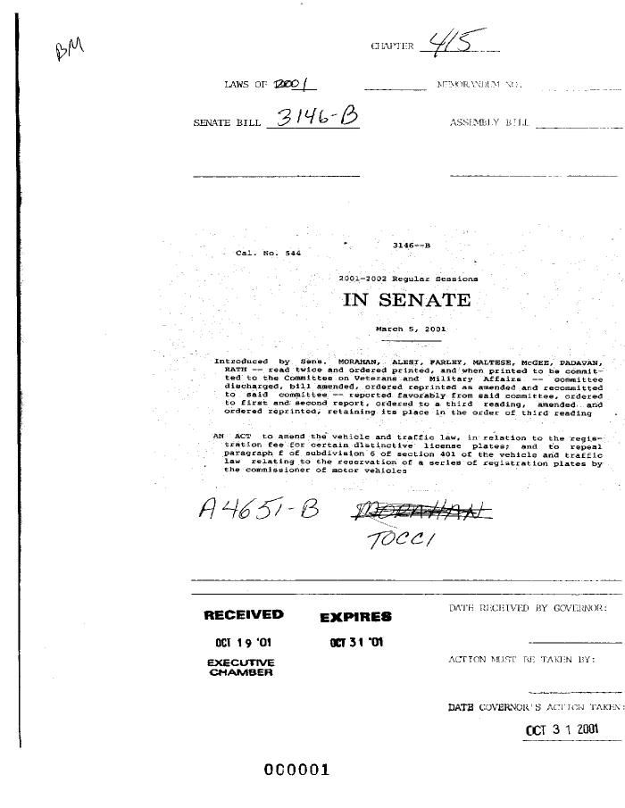 NYS Bill and Veto Jackets: 2001, Chapter 415