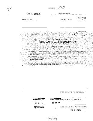 NYS Bill and Veto Jackets: 2001, Chapter 390