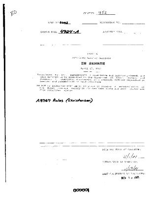 NYS Bill and Veto Jackets: 2001, Chapter 452