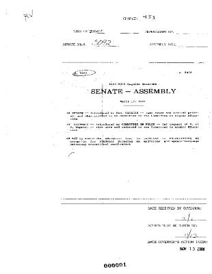 NYS Bill and Veto Jackets: 2001, Chapter 453