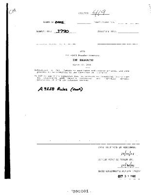 NYS Bill and Veto Jackets: 2001, Chapter 419