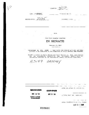 NYS Bill and Veto Jackets: 2001, Chapter 407
