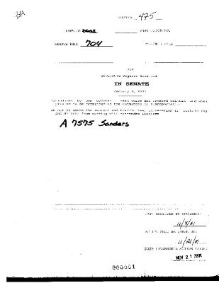 NYS Bill and Veto Jackets: 2001, Chapter 475