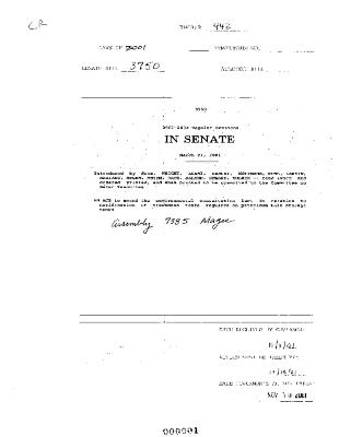 NYS Bill and Veto Jackets: 2001, Chapter 442