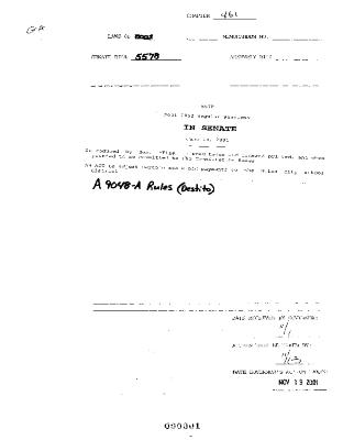 NYS Bill and Veto Jackets: 2001, Chapter 461