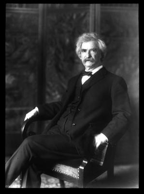 Portrait of Mark Twain