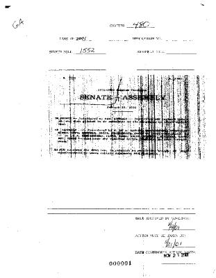 NYS Bill and Veto Jackets: 2001, Chapter 480