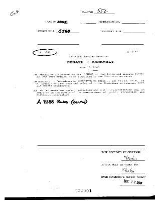 NYS Bill and Veto Jackets: 2001, Chapter 552