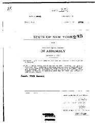 NYS Bill and Veto Jackets: 2001, Chapter 85