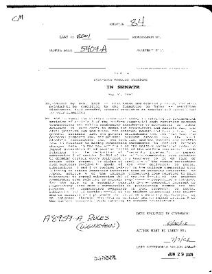 NYS Bill and Veto Jackets: 2001, Chapter 84