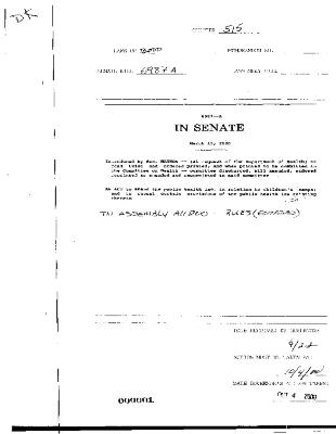 NYS Bill and Veto Jackets: 2000, Chapter 515