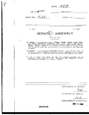 NYS Bill and Veto Jackets: 2000, Chapter 489