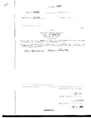 NYS Bill and Veto Jackets: 2000, Chapter 496