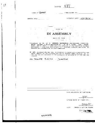 NYS Bill and Veto Jackets: 2000, Chapter 481