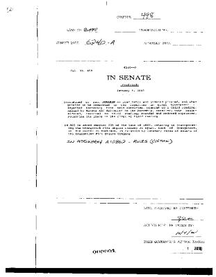 NYS Bill and Veto Jackets: 2000, Chapter 498