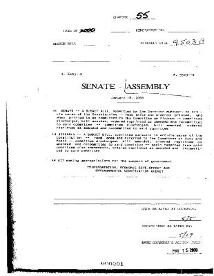 NYS Bill and Veto Jackets: 2000, Chapter 55