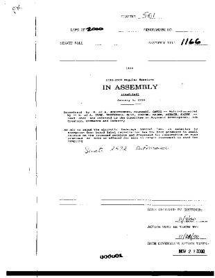 NYS Bill and Veto Jackets: 2000, Chapter 561