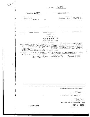 NYS Bill and Veto Jackets: 2000, Chapter 537