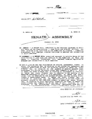 NYS Bill and Veto Jackets: 2000, Chapter 56