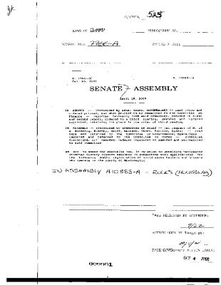 NYS Bill and Veto Jackets: 2000, Chapter 525