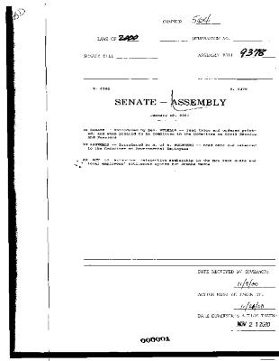 NYS Bill and Veto Jackets: 2000, Chapter 564