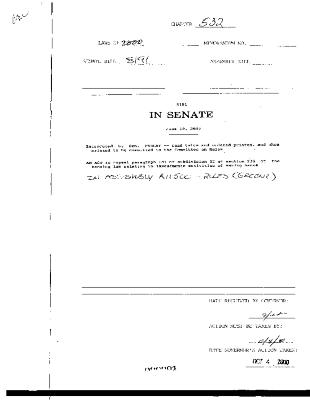 NYS Bill and Veto Jackets: 2000, Chapter 532