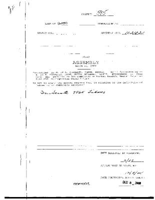 NYS Bill and Veto Jackets: 2000, Chapter 595