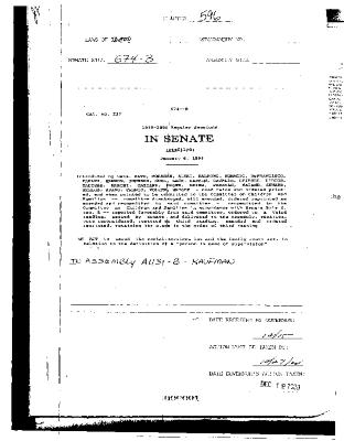 NYS Bill and Veto Jackets: 2000, Chapter 596
