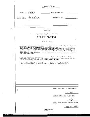 NYS Bill and Veto Jackets: 2000, Chapter 571