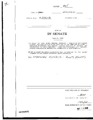 NYS Bill and Veto Jackets: 2000, Chapter 545