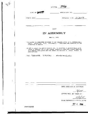 NYS Bill and Veto Jackets: 2000, Chapter 540