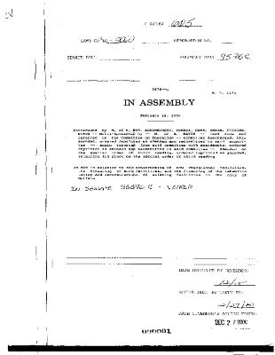 NYS Bill and Veto Jackets: 2000, Chapter 605