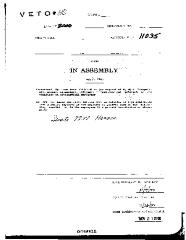 NYS Bill and Veto Jackets: 2000, Veto 60